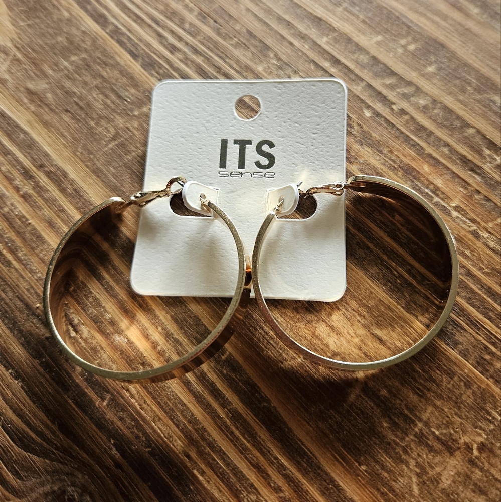 Gold Hoop Earrings